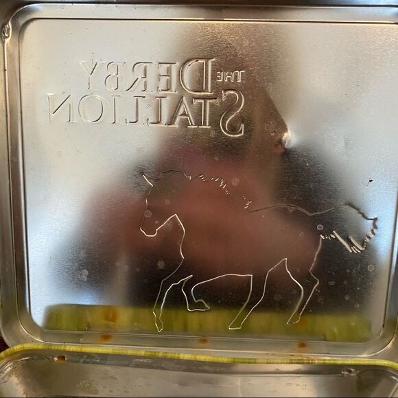 Vintage Lunchbox The Derby Stallion Tin - Picture 11 of 16